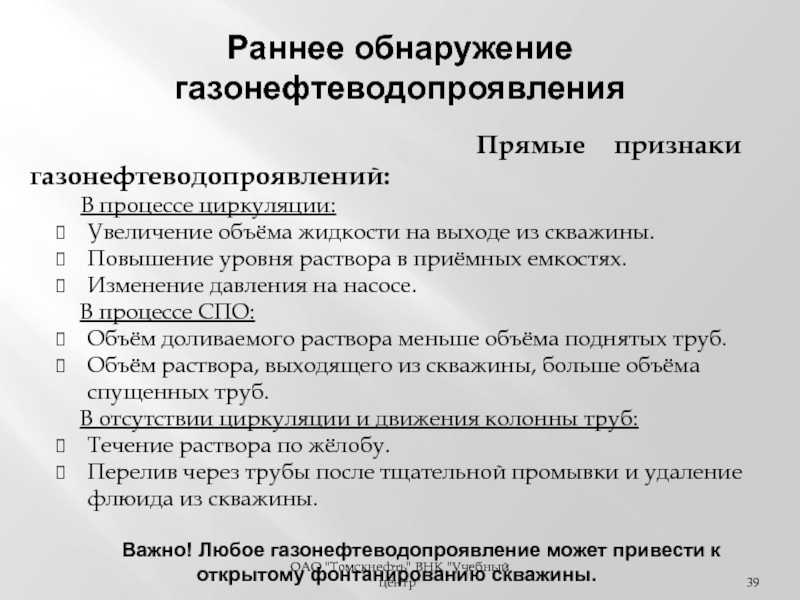 Способ бурильщика при гнвп