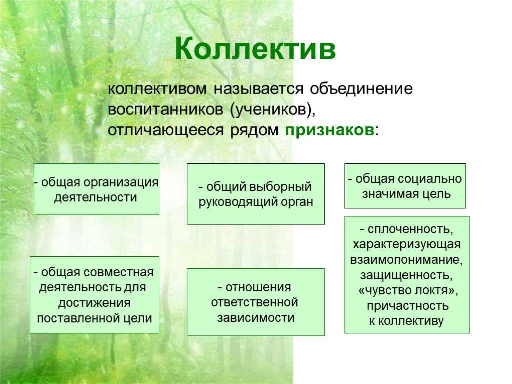 Роль детского коллектива в воспитании и развитии ребенка