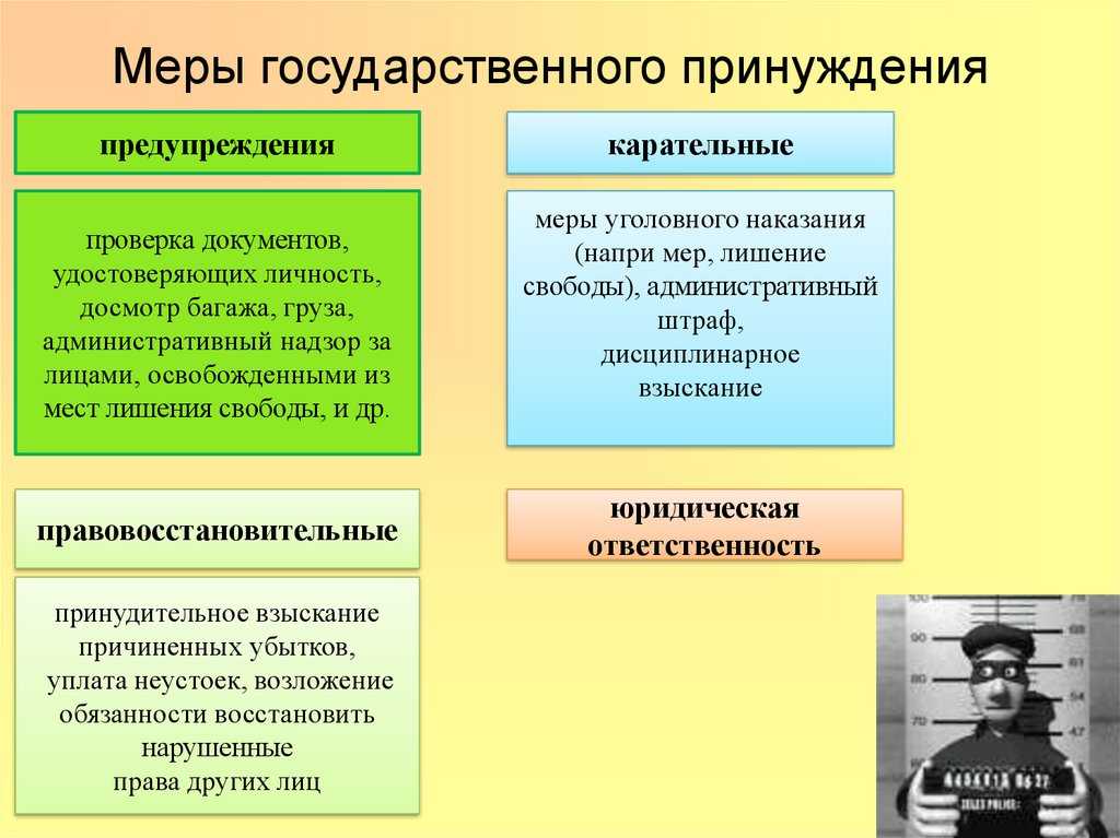 Меры государственного принуждения: понятие, виды, примеры :: businessman.ru