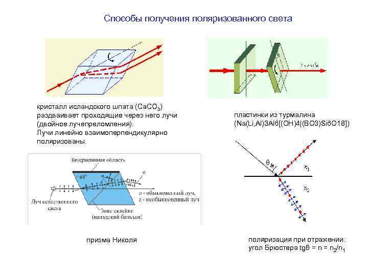 Линейная поляризация света