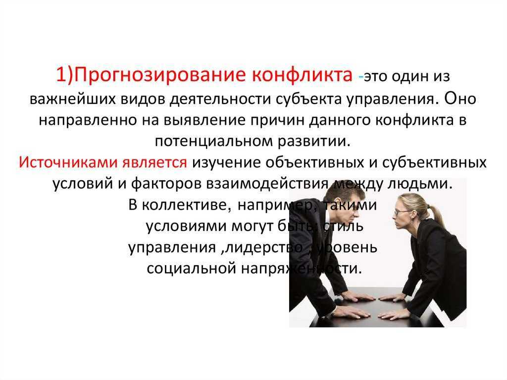 Управление конфликтами в организации