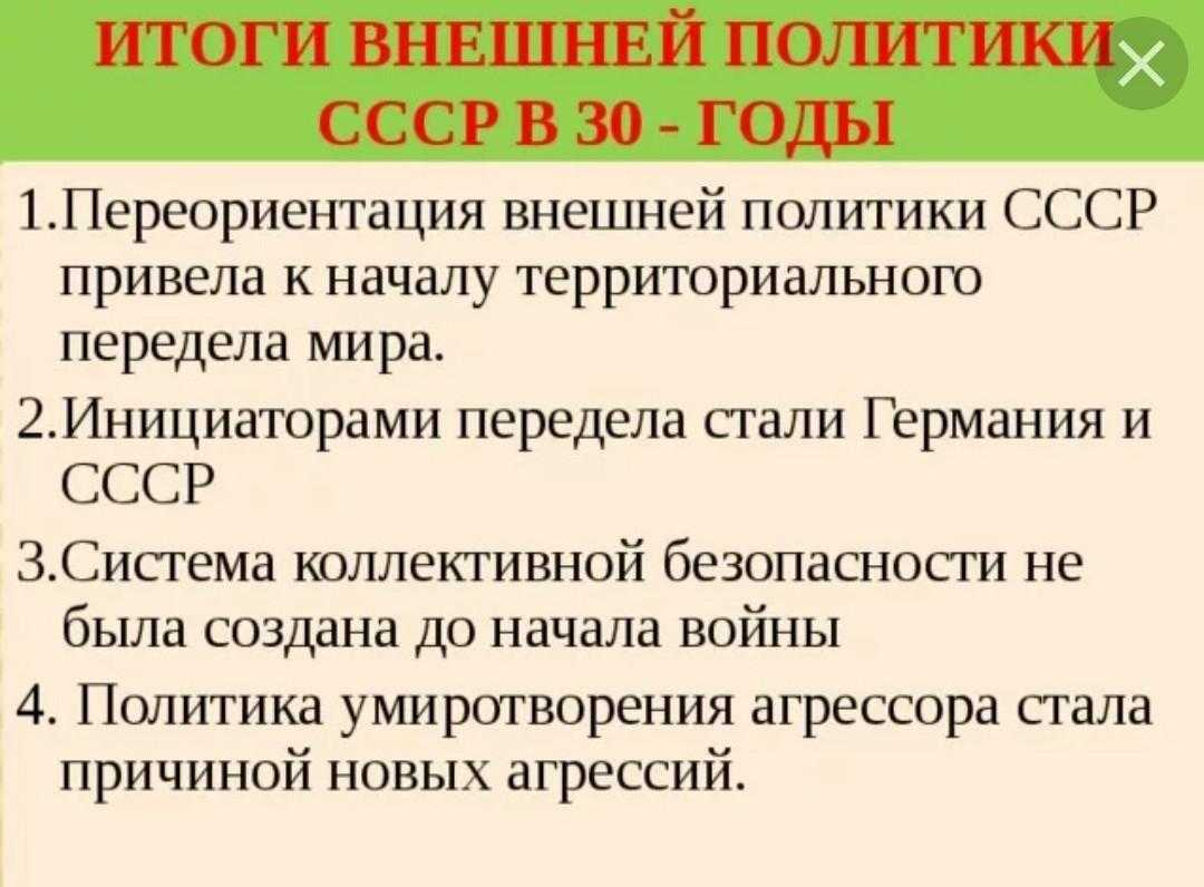 Международное положение и внешняя политика ссср в 20–30-е годы. реферат. история. 2014-02-04
