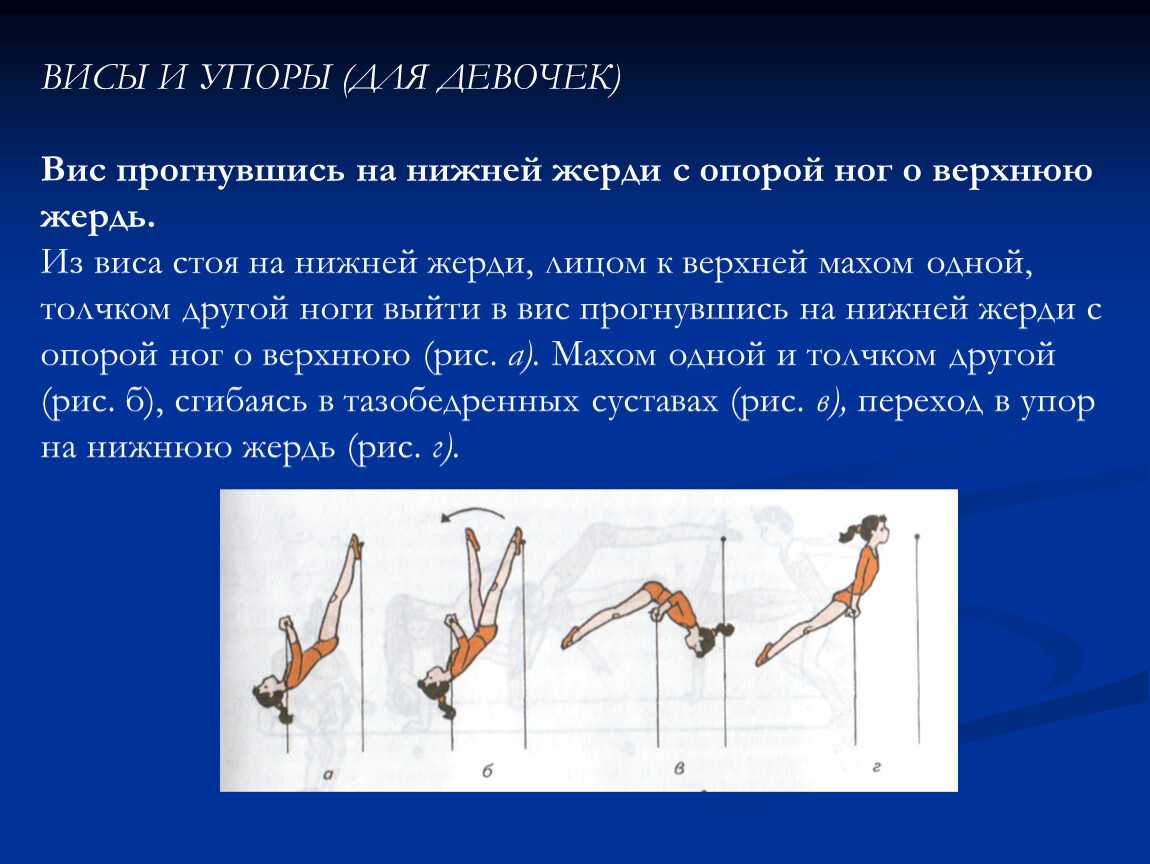 Термины упражнений на снарядах - дети и спорт