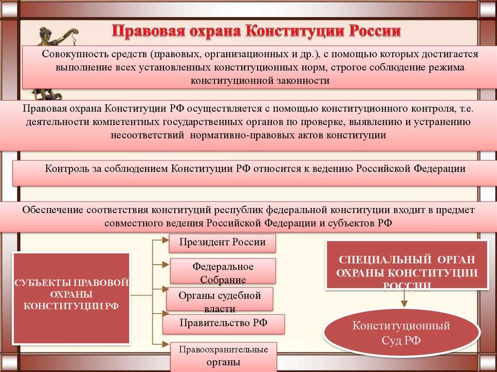 Понятие конституционного контроля, его особенности
