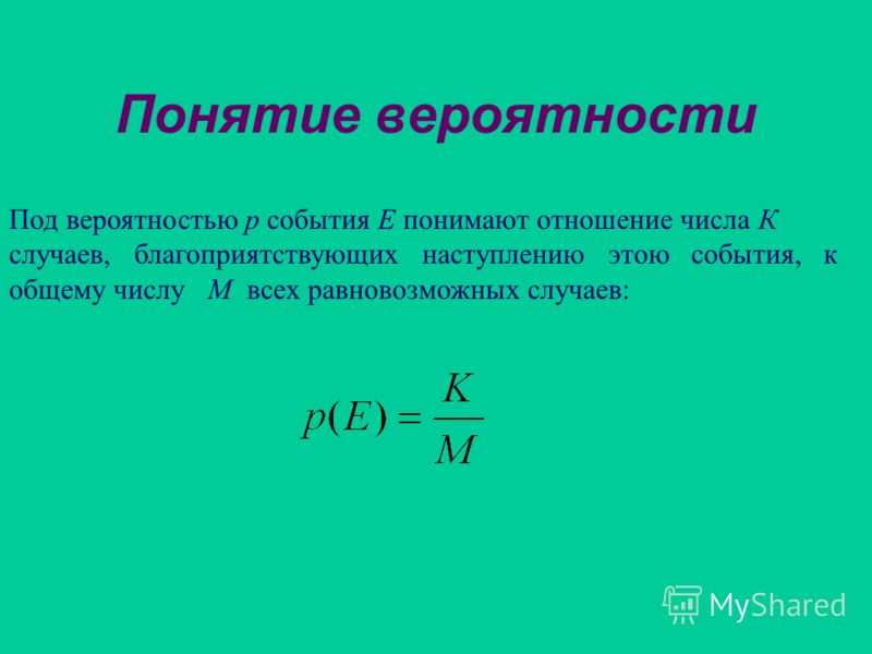 Относительная частота событияи статистическое определение вероятности