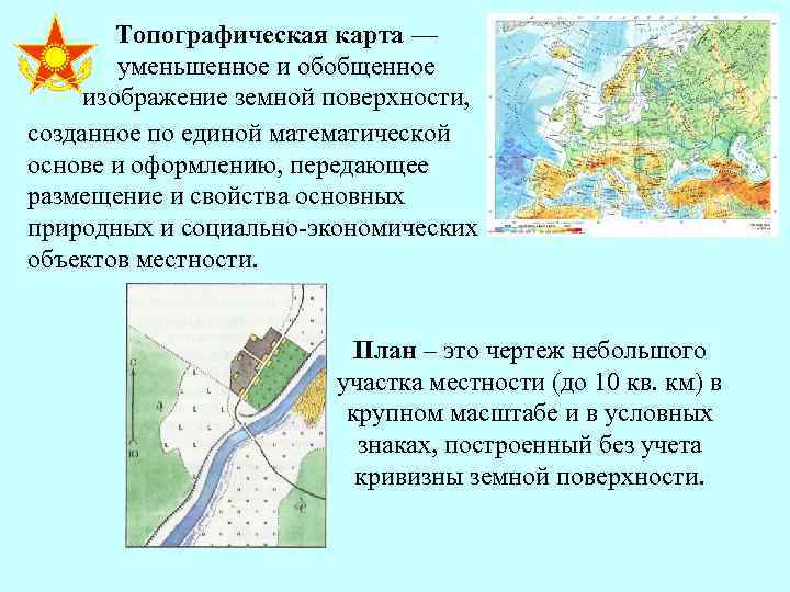 Виды условных знаков