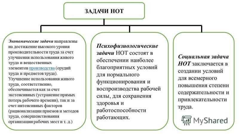 Организация работы по научной организации труда на предприятии