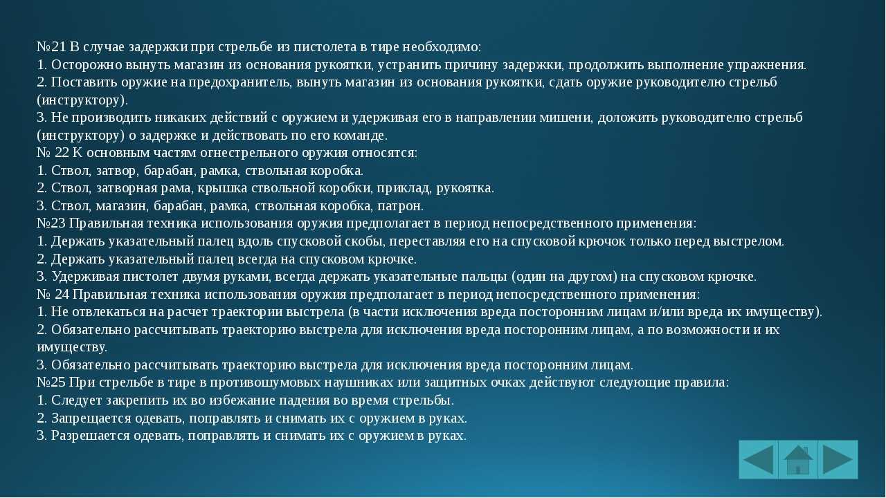 Меры безопасности при проведении стрельб: требования и правовая характеристика :: businessman.ru
