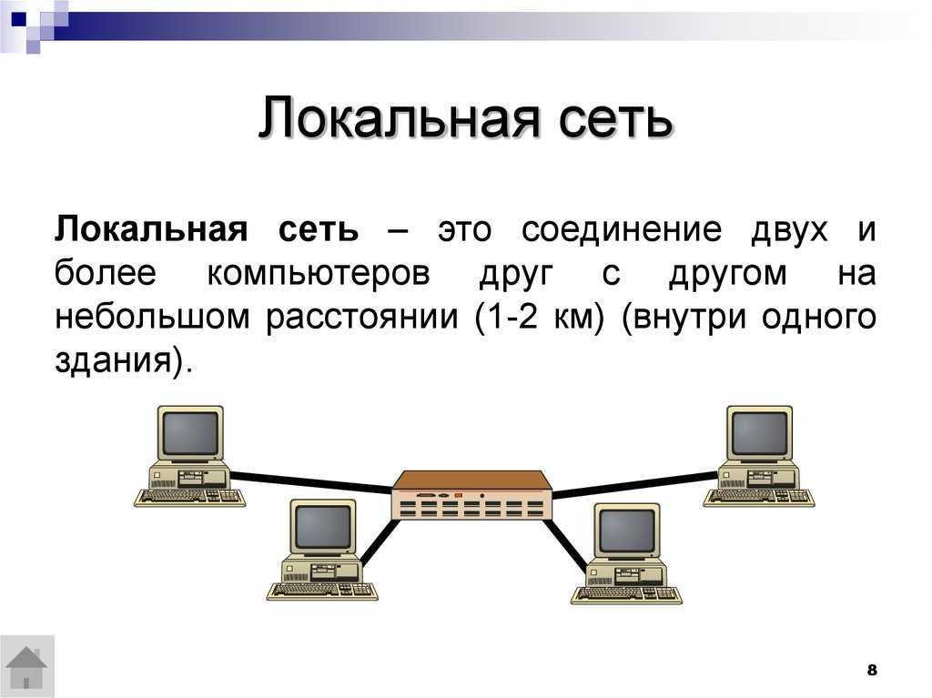 Построение локальной сети в организации