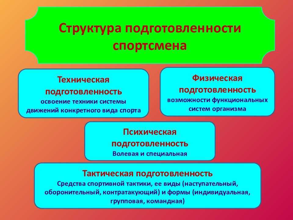 Спортивная подготовка