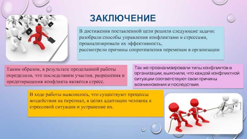 8.7. управление конфликтами и стрессами