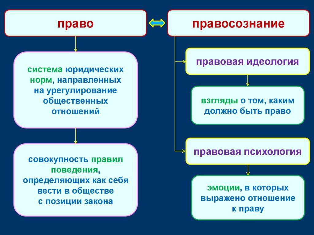 Правосознание: определение, виды, структура, функции