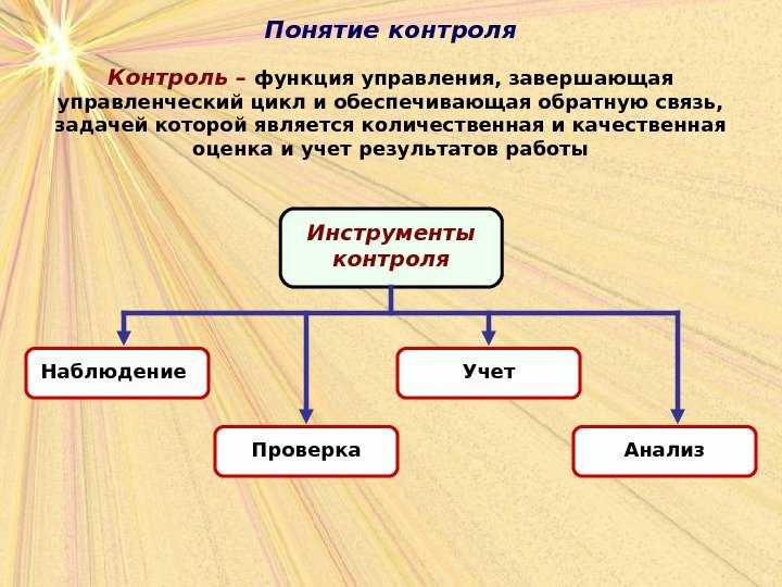 Система управленческого контроля в организации