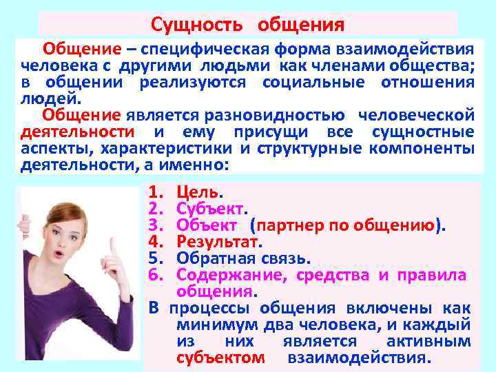 Общение: понятие, сущность, виды. реферат. психология. 2011-07-17