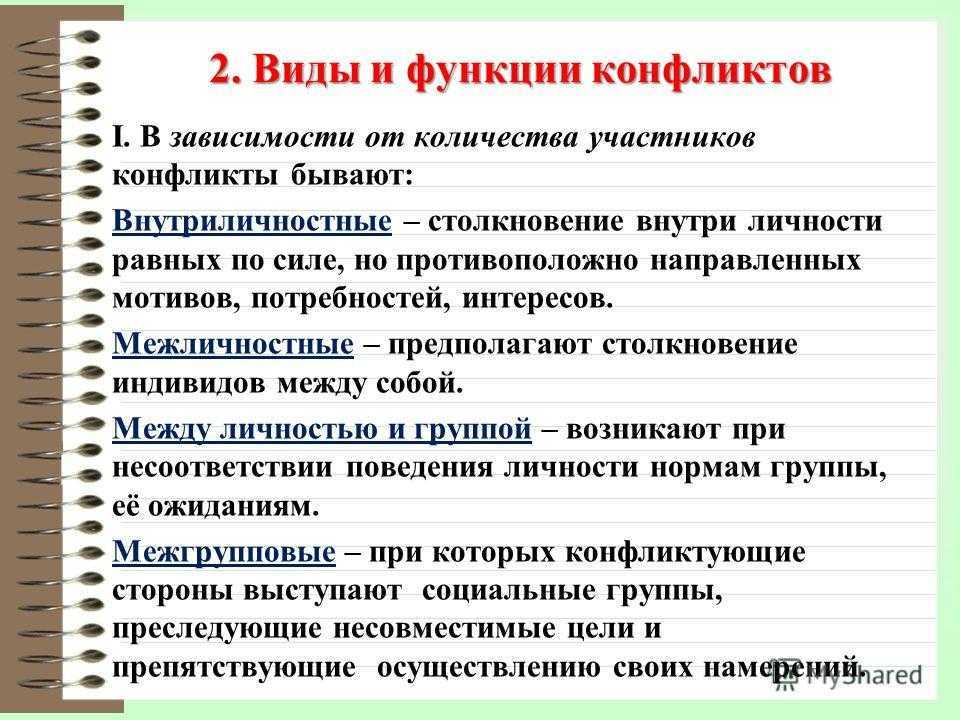 2.5. функции конфликта. конфликтология