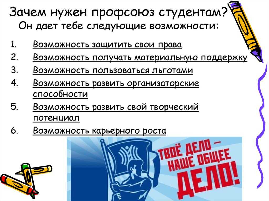 Роль профсоюзов