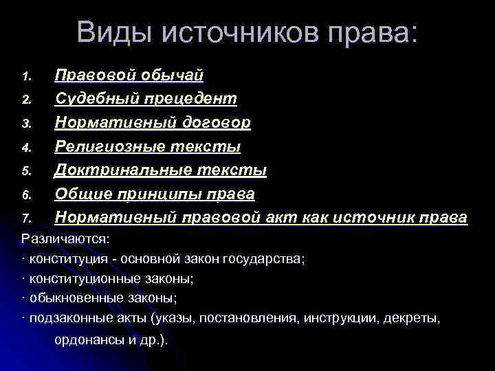 Религиозные тексты как источник права в отдельных правовых системах 4