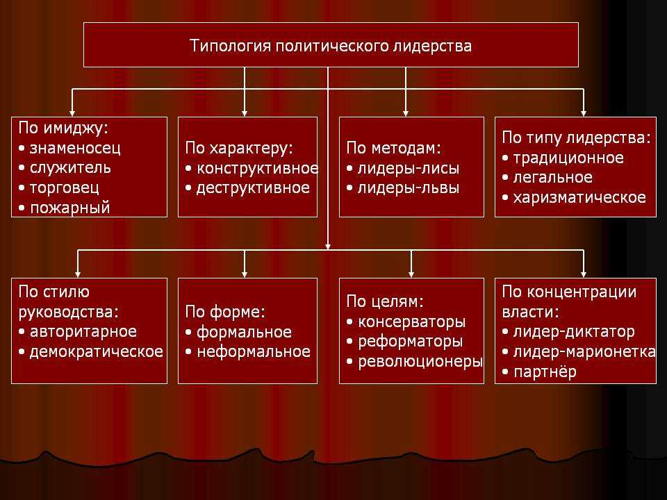 Типы политического лидерства