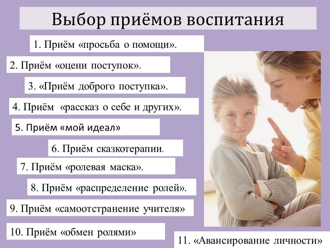 Урок 1. средства, методы и проблемы воспитания детей