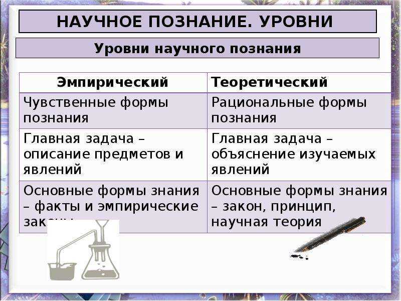 Этапы познания и их характеристика