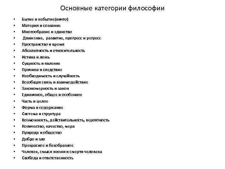 Основные философские категории | статья в журнале «молодой ученый»