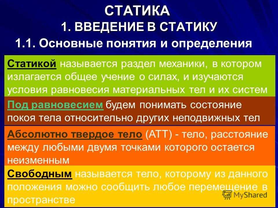Система сходящихся сил в теоретической механике - формулы и определения с примерами