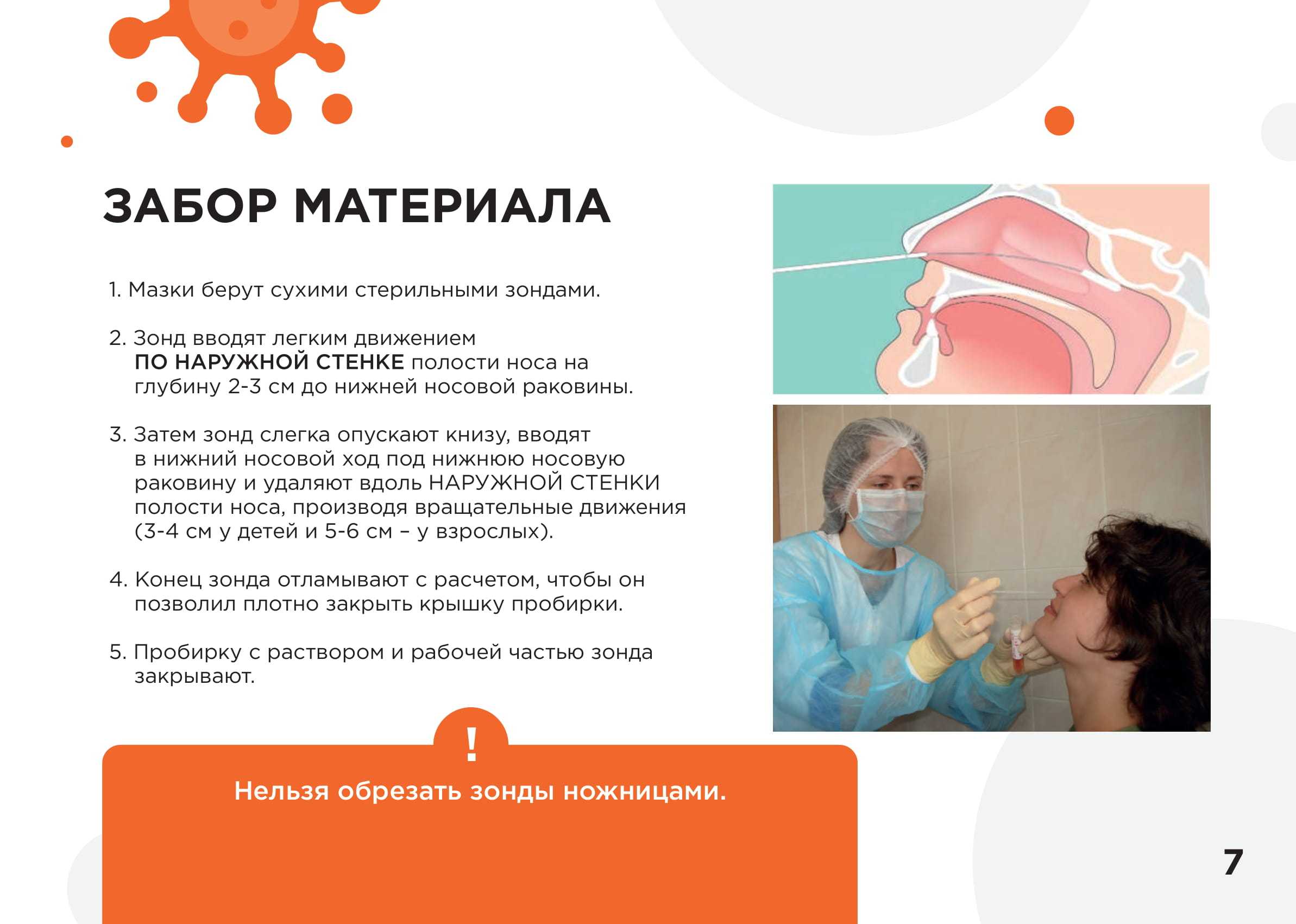Как и зачем делают посев из носа?