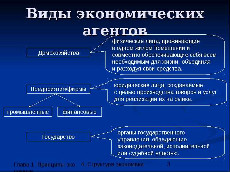 Экономические агенты рыночные и нерыночные. виды экономических агентов. государство как экономический агент.
